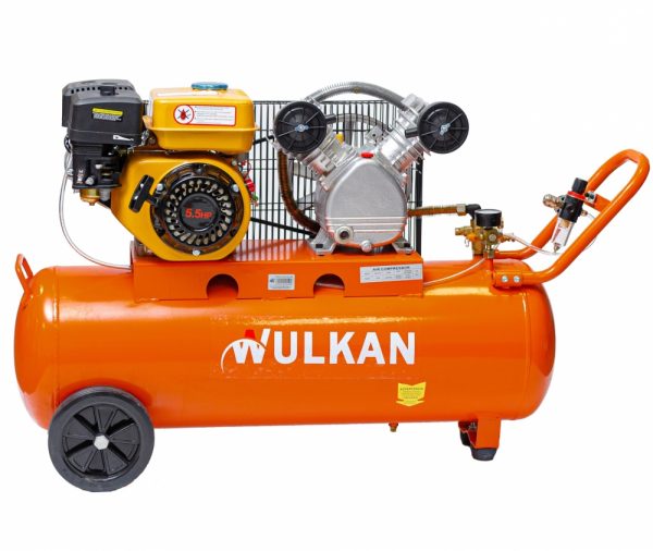 COMPRESOR WULKAN AUTONOMO 100LTS 5.5HP WK-CG-100