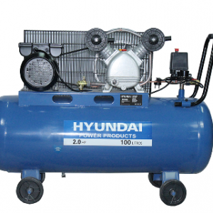 COMPRESOR DE AIRE HYUNDAI 100 LTS. 2.0HP 220V MOD. 82HYXY100C