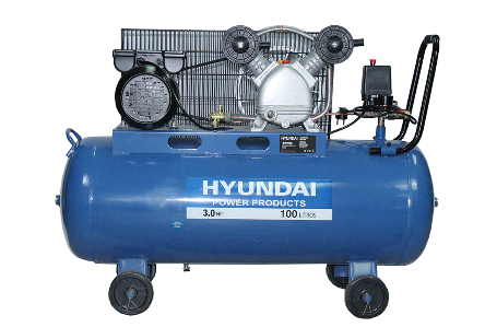 COMPRESOR DE AIRE HYUNDAI 100LTS 3HP 220V MOD.82HYXY100