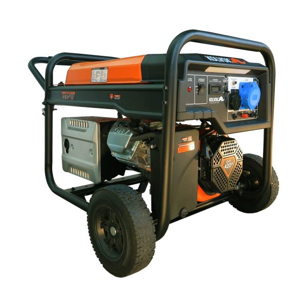 GENERADOR BENCINERO KOLVOK 6.5KW 220V MOD.GO70GTA - Imagen 3