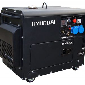 GENERADOR HYUNDAI DIESEL 6.3KW 230V P/ELECT. MOD. 78DHY8000SE