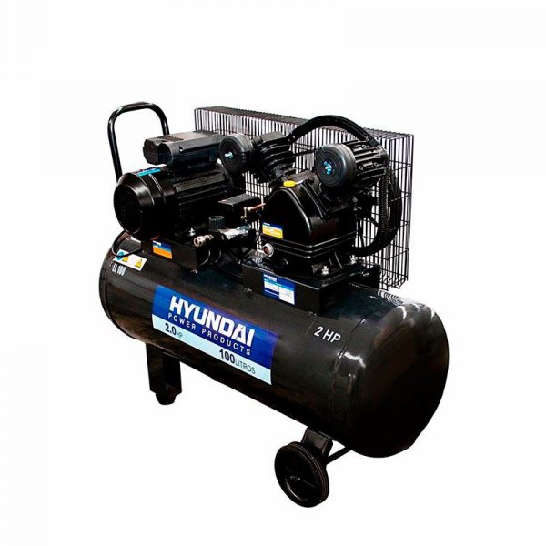 COMPRESOR DE AIRE HYUNDAY 100 LTS. 2.0HP 220V MOD. 78HYAC100C