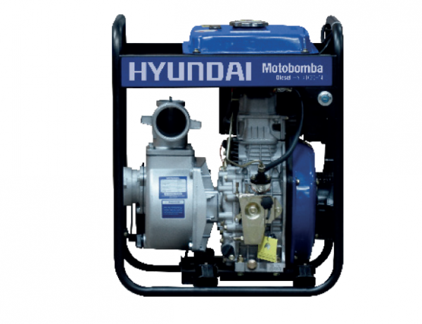 MOTOBOMBA HYUNDAI DIESEL 3"X3” P/ELECT./MANUAL AGUA LIMPIA MOD. 82HYDP80CLE