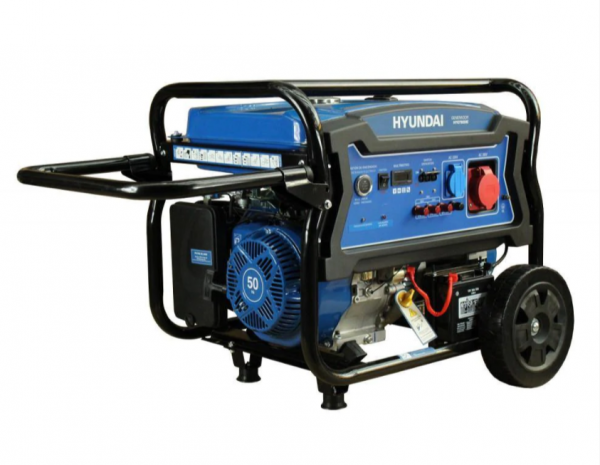 GENERADOR HYUNDAI A GASOLINA 8.1 KVA 380V P/MANUAL/ELECT.   MOD. 82HYGT9250E