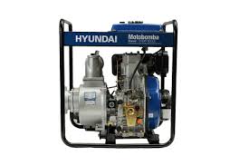 MOTOBOMBA HYUNDAI DIESEL 4"X4” 9HP P/ELECT./MANUAL AGUA LIMPIA MOD. 82HYDP100CLE