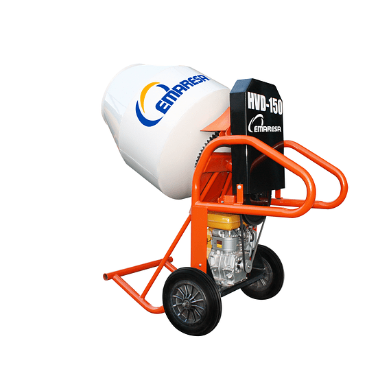 BETONERA EMARESA GASOLINA 6.5HP VOLTEO DIRECTO HVD150