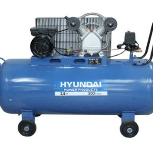 COMPRESOR DE AIRE HYUNDAI 200 LTS. 3.0HP 220V MOD. 82HYXY200