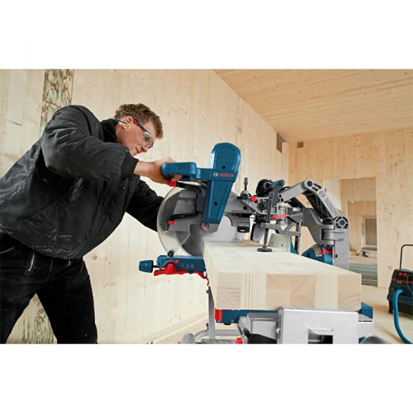 Ingleteadora Telescópica Bosch GCM 12 GDL 1.800 W 220v - Imagen 3