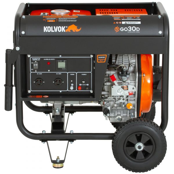 GENERADOR DIESEL KOLVOK 3KW 220V P/MANUAL MOD.GO30D - Imagen 5