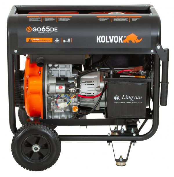 GENERADOR DIESEL KOLVOK 6.5KW 220.P/ELECTRICA MOD.GO65DE - Imagen 3