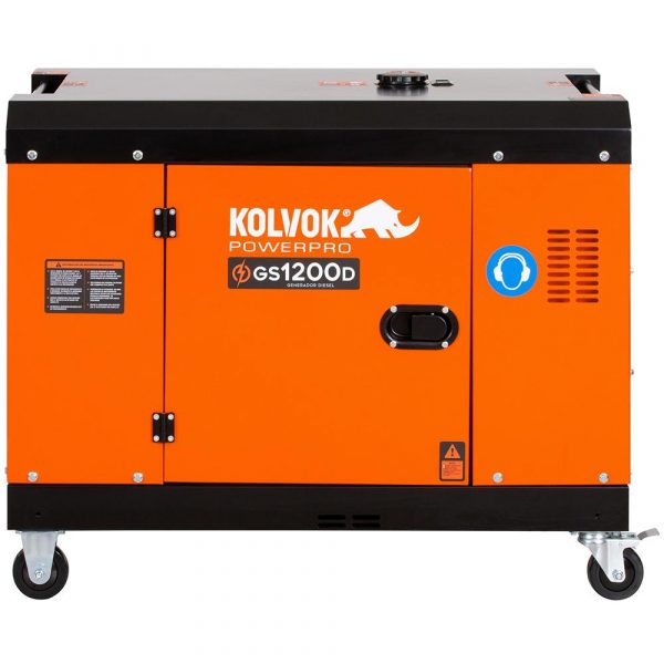 GENERADOR DIESEL KOLVOK 12KW 220V. MOD.GS1200D - Imagen 2