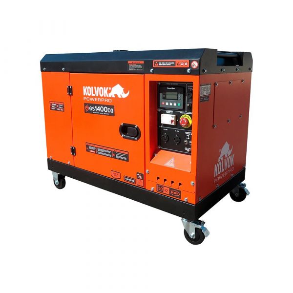 GENERADOR DIESEL KOLVOK 14KVA 380V MOD.GS1400D3 - Imagen 4