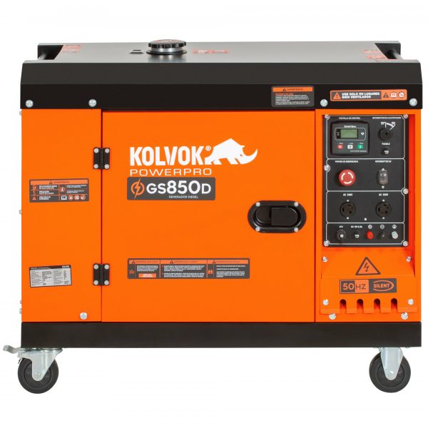 GENERADOR DIESEL KOLVOK 6.5KW 220V.MOD.GS850D - Imagen 3