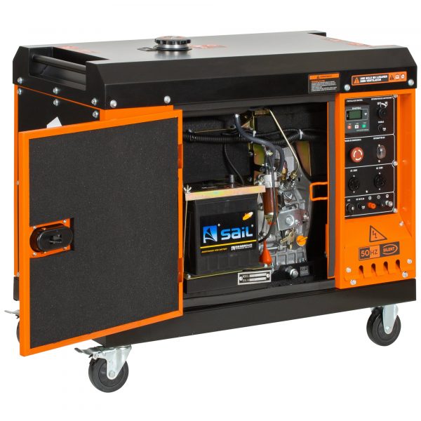 GENERADOR DIESEL KOLVOK 6.5KW 220V.MOD.GS850D - Imagen 4