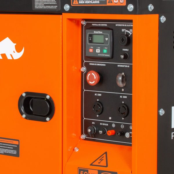 GENERADOR DIESEL KOLVOK 6.5KW 220V.MOD.GS850D - Imagen 5
