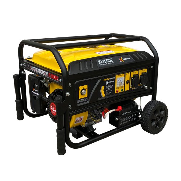 GENERADOR KRAFTER BENCINERO 3.2KVA 220V MOD.KI3500E
