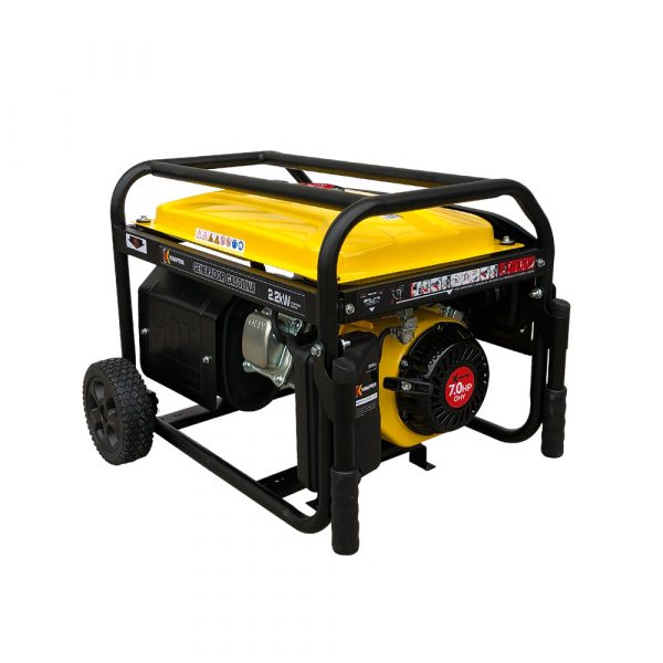 GENERADOR KRAFTER BENCINERO 2.2KVA 220V P/ELECTRICA MOD.KI2500E - Imagen 2
