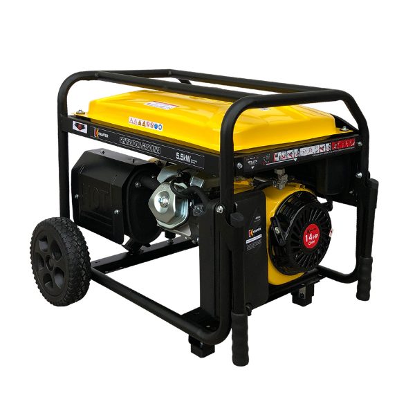 GENERADOR KRAFTER BENCINERO 5.5KVA 220V MOD.KI6000E (CONEXIÓN ATS) - Imagen 3