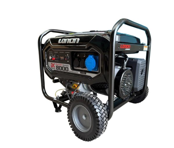 Generador Bencinero LONCIN 7.0Kw 220V P/Eléctrica MOD.LC8000DF - Imagen 2
