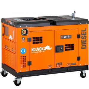 Generador Diésel Kolvok 10kVA 220V Mod.GS12D
