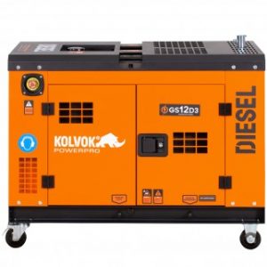 Generador Diésel Kolvok 12kVA Trifásico Mod.GS12D3