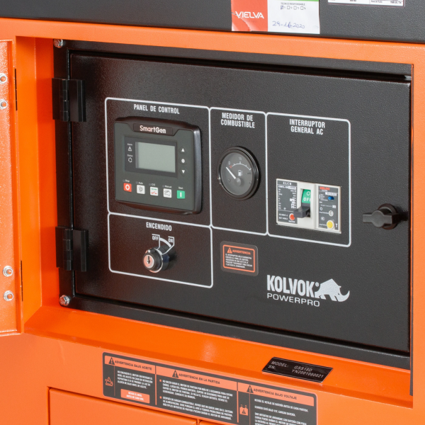 Generador Diésel Kolvok 17kVA 220V Mod. GSS18D - Imagen 3