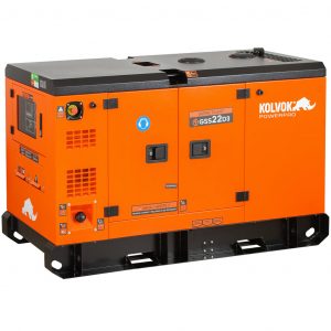 Generador Diésel Kolvok 22kVA Trifásico Mod.GSS22D3