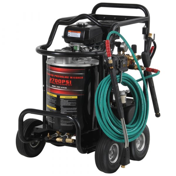 HIDROLAVADORA POWER PRO BENCINERA C/CALDERA AGUA CALIENTE 186 BAR 7HP MOD.IP5000HW