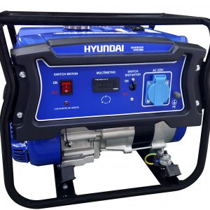 GENERADOR HYUNDAI A GASOLINA 1.1KW 220V P/MANUAL MOD. 82HYG1500