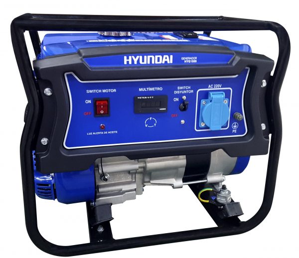 GENERADOR HYUNDAI A GASOLINA 1.1KW 220V P/MANUAL MOD. 82HYG1500