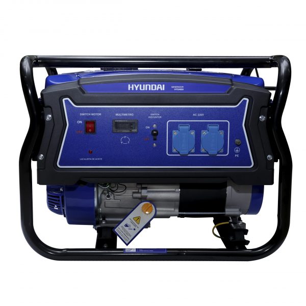 GENERADOR HYUNDAI A GASOLINA 2.8KW 220V P/MANUAL MOD. 82HYG4050