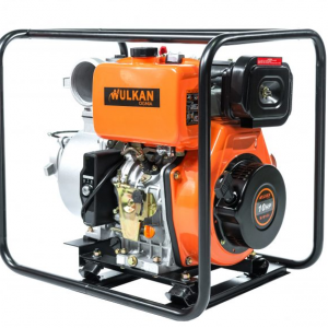 MOTOBOMBA WULKAN DIESEL 4X4 10HP P/ELECTRICA STRONG  MOD. WK-WP-4X4