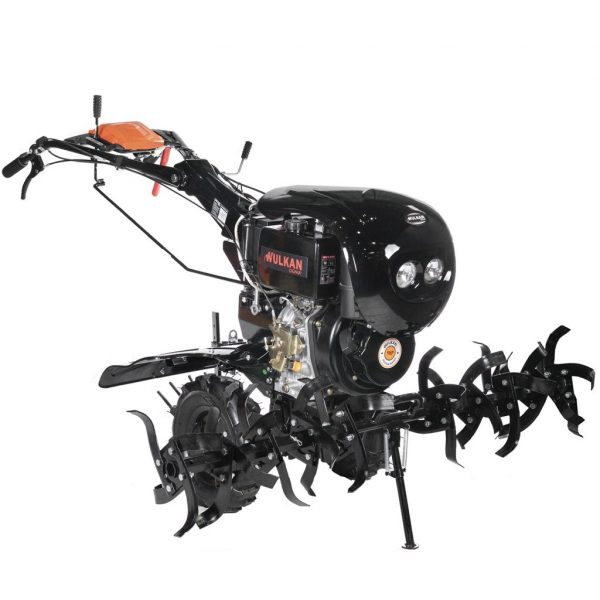 MOTOCULTIVADOR WULKAN DIERSEL 9HP P/ELECTRICA MOD.WK-TD-10 - Imagen 2