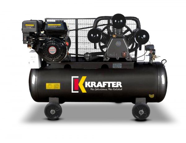 COMPRESOR DE AIRE KRAFTER AUTONOMO ACK 100 LTS MOTOR 6.5HP