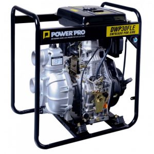 MOTOBOMBA POWER PRO DIESEL 3" X 3" ALTA PRESIÓN 10HP DWP30FLE
