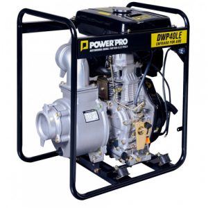 MOTOBOMBA POWER PRO DIESEL 4X4 10HP P/ELECTRICA MOD.DWP40LE