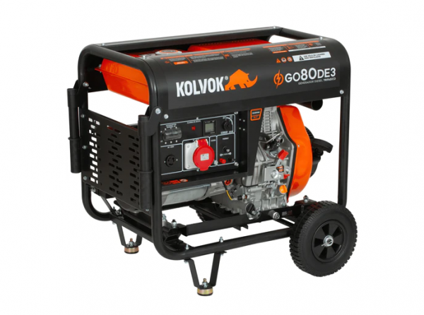 GENERADOR DIESEL KOLVOK 8.1kVA TRIFÁSICO GO80DE3