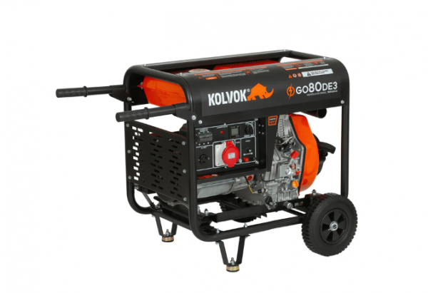 GENERADOR DIESEL KOLVOK 8.1kVA TRIFÁSICO GO80DE3 - Imagen 4