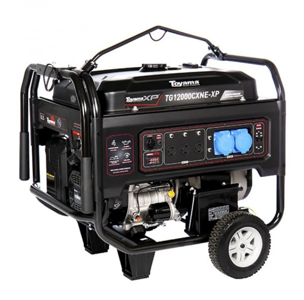 GENERADOR BENCINERO TOYAMA 9.5KW/KVA 220V P/ELECTRICA MOD.TG12000CXNE-XP