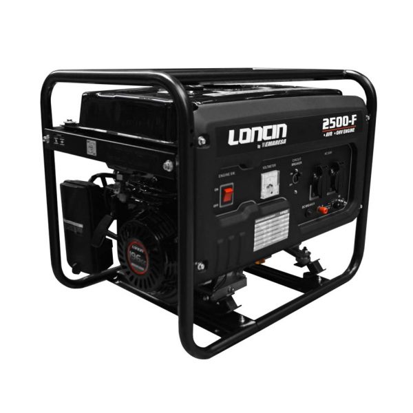 GENERADOR BENCINERO LONCIN 2.2KW 220V MOD.LC2500F