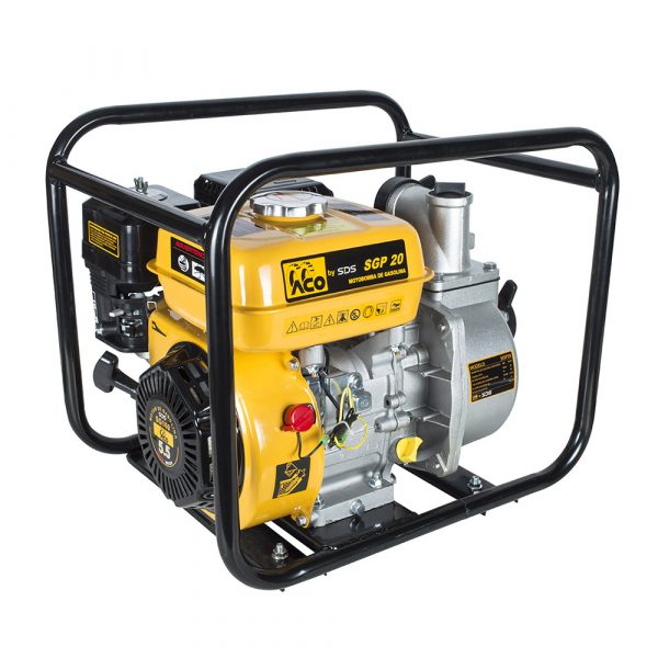 MOTOBOMBA SDS POWER BENCINERA 2X2 5.5HP MOD.SGP20L