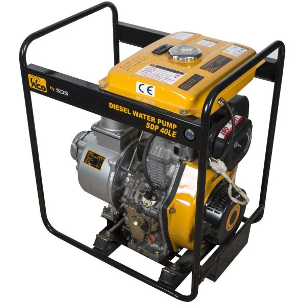 MOTOBOMBA DIESEL SDS POWER 4X4 P/ELECTRICA MOD.SDP40LE