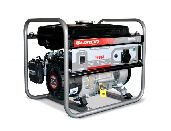 GENERADOR BENCINERO LONCIN 1KW 220V MOD.LC1600J