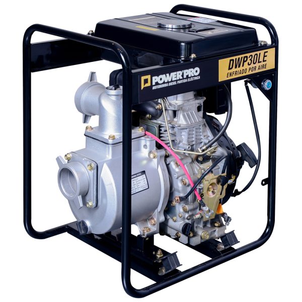 MOTOBOMBA POWER PRO DIESEL 3X3 6.7HP AGUAS LIMPIAS PARTIDA ELECTRICA MOD.DWP30LE
