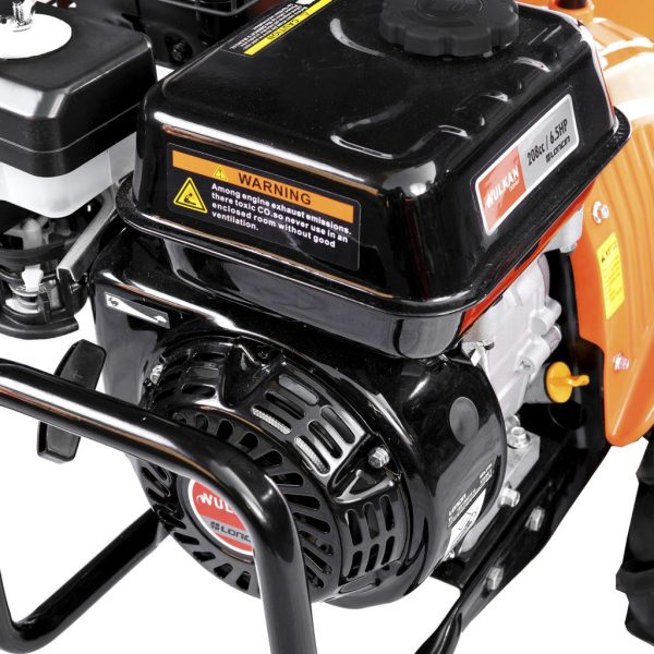 MOTOCULTIVADOR WULKAN BENCINERO MOTOR LONCIN 6.5HP MOD.WK-DRT-65 - Imagen 3