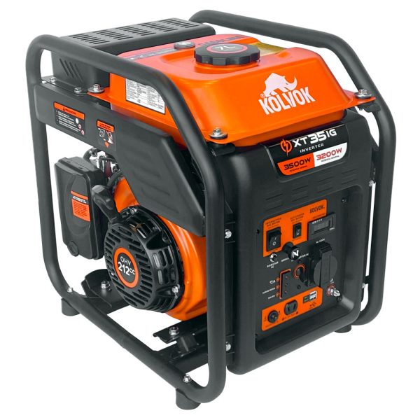 GENERADOR INVERTER KOLVOK GASOLINA 3.5KW 220V MOD.XT35IG