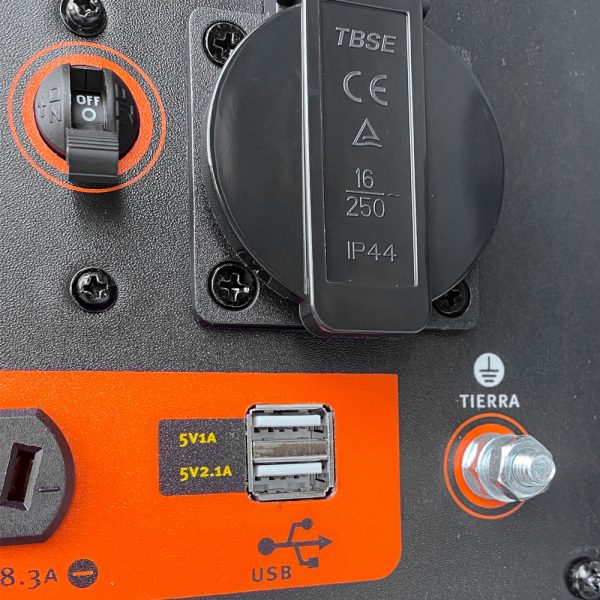 GENERADOR INVERTER KOLVOK GASOLINA 3.5KW 220V MOD.XT35IG - Imagen 7