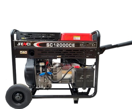 GENERADOR SENCI DIESEL 10KW 220V P/ELECTRICA MOD.SC12000CE - Imagen 4