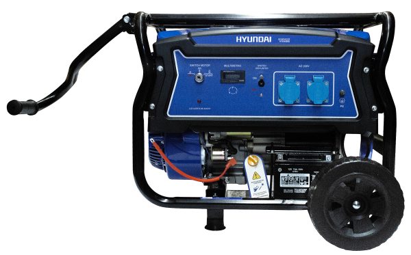 GENERADOR HYUNDAI A GASOLINA 3.5KW 220V P/ELECTRICA MOD.82HYG4950E - Imagen 4