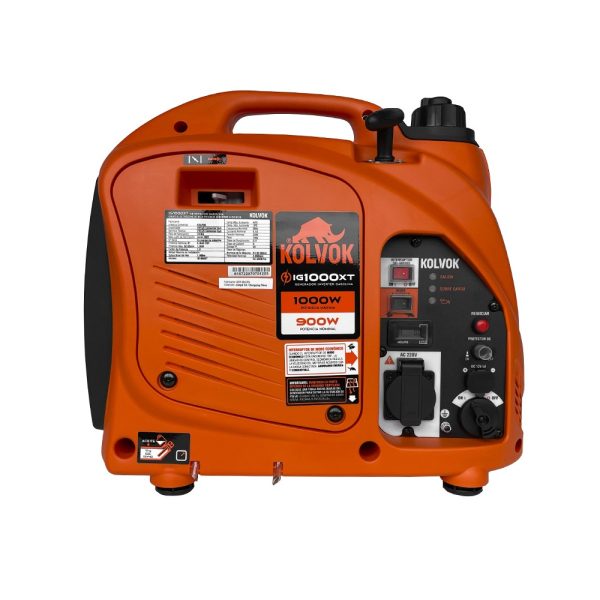 GENERADOR INVERTER KOLVOK A GASOLINA 1000W 220V MOD.IG1000XT - Imagen 2